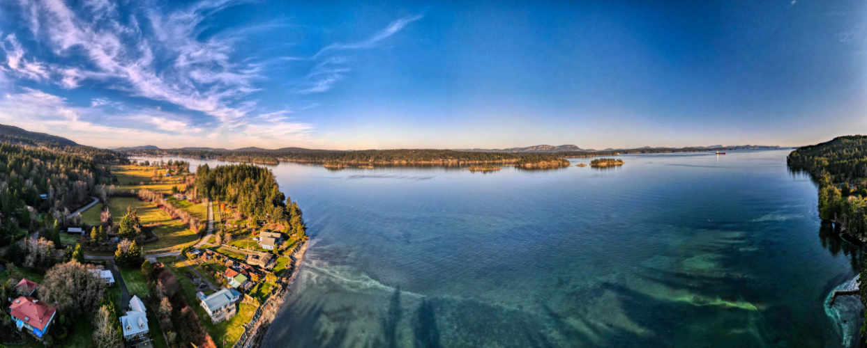 Price Beach on Salt Spring Island, BC
